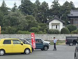 天候に備えて✨